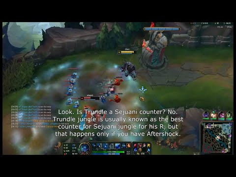 Sejuani Top Guide - vs Trundle - Gameplay Explained