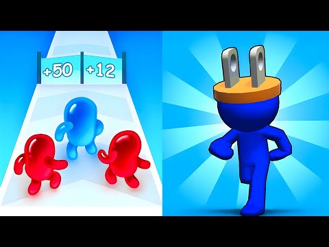 Join Blob Clash 3D vs Plug Head Race🔥MAX LEVELS UNLOCKED! (2025 Update)