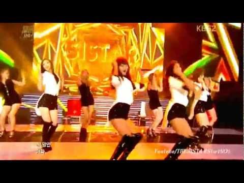 120406@Music Bank Fastival | SISTAR - Ma Boy