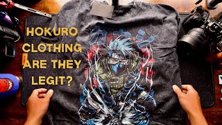 Hokuro Clothing Haul & Review: Naruto & Kamogawa Boxing Gym T-Shirts