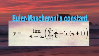 Euler-Mascheroni's constant | limiting value of Hn-ln(n+1)