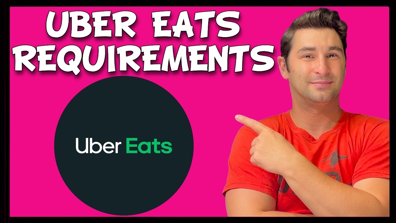 Uber Eats Driver Requirements 🚗🥡🍔💰