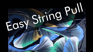 String Pulling Art For Beginners - Colorful String Pull With My Favorite Colors