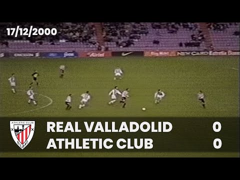 ⚽️ [Liga 00/01] J15 I Real Valladolid 0 - Athletic Club 0 I LABURPENA