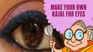 Kajal For Eyes - Natural Ayurvedic Home Remedies To Make Your Own Kajal - Smudge Free