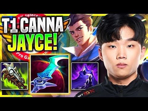 CANNA IS SO GOOD WITH JAYCE! - T1 Canna Plays Jayce Top vs Wukong! | Season 11