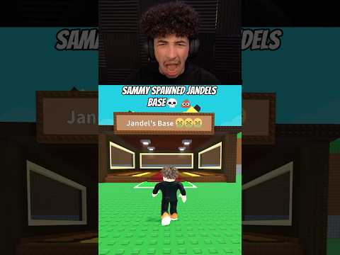 SAMMY SPAWNED JANDELS BASE💀💩#roblox #stealabrainrot