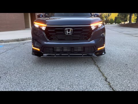 How to install 2023-2025 Honda Crv front lip #crv #honda #installation
