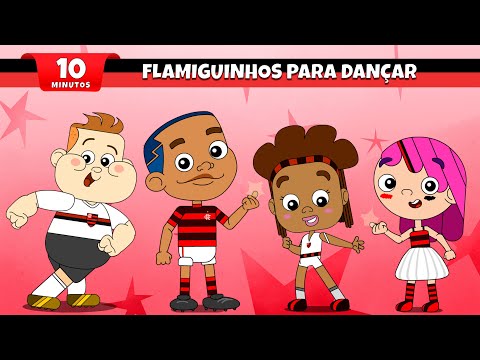 Flamiguinhos - Vídeos para dançar (Desenho animado infantil)