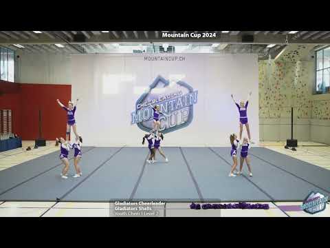 Mountain Cup 2024 - 60 - Gladiators Cheerleader - Gladiators Shells - Youth Cheer - L2