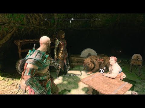 Lunda hitting on Kratos | God of War Ragnarök