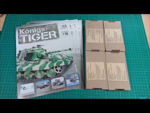 Königstiger Hachette Lieferung 13 Ausgabe 48 - 51