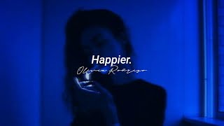Download lagu Olivia Rodrigo - Happier (Lyrics Video Slowed Reverb) 'I hope you're happy' mp3 Download lagu Olivia Rodrigo - Happier (Lyrics Video Slowed Reverb) 'I hope you're happy' mp3