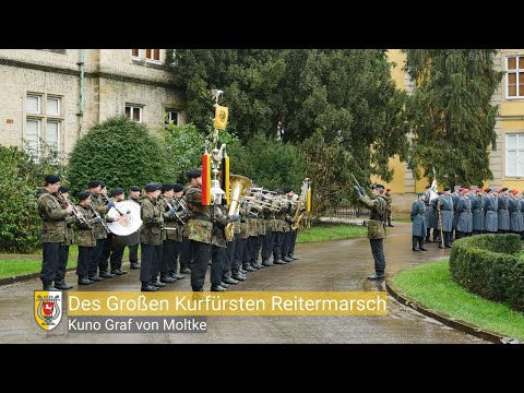 Des Großen Kurfürsten Reitermarsch vor dem Schloss des Fürsten zu Schaumburg-Lippe - Gänsehaut!