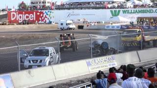 preview picture of video 'Ken Block Crash - Top Gear Festival Barbados 2014'
