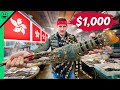$1000 Seafood Challenge in Hong Kong!! We Went OVER BUDGET!!