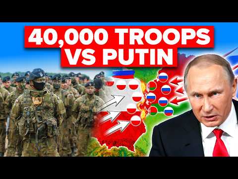 Poland Sends 40,000 Troops to Belarus Border as TENSIONS EXPLODE