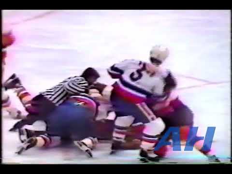 NHL Jan. 6, 1979 New York Islanders v Philadelphia Flyers Bench Clearing Brawl (HL)