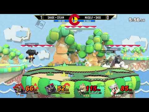 Elite Smash Friday #28 - Steam + Shade Vs. Miiself + Shoe - Winners Finals