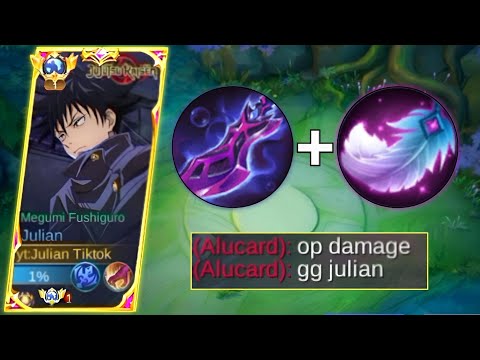 JULIAN NEW BUILD DOUBLE ATTACK SPEED 100℅ BROKEN!!(fast attack speed) | JULIAN BEST BUILD 2023