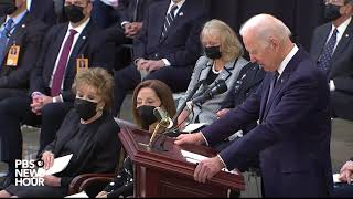 WATCH: Dole a ‘giant of history,' Biden says at memorial service