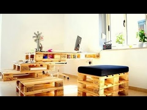 Amazing Creative DIY Pallet Furniture Ideas - Cheap Recycled Pallet - Chair Bed Table Sofa