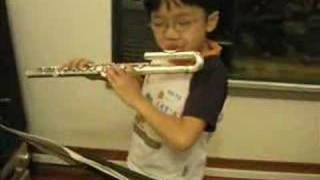 Jason (age 7) Jazz Flute player - The Girl from Ipanema