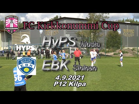 FCK Turnaus 2021 HyPS Musta - EBK Sininen 4.9.2021