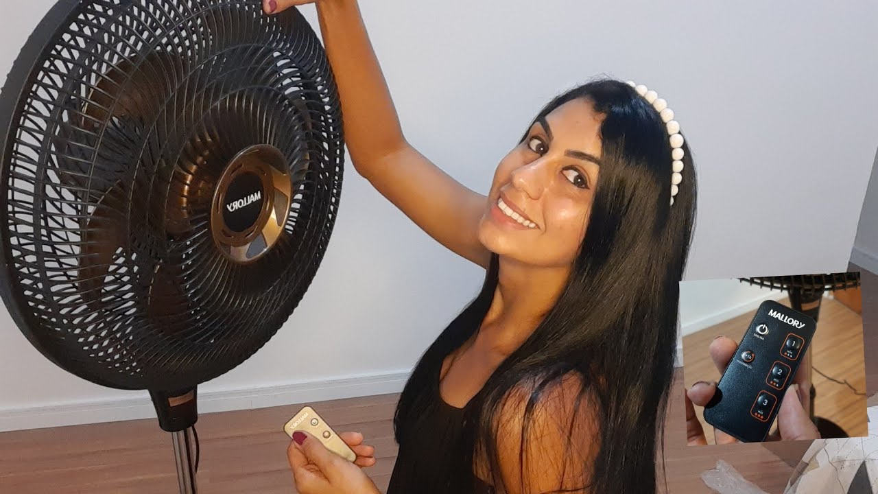 RESENHA- VENTILADOR DE COLUNA MALLORY COM CONTROLE REMOTO