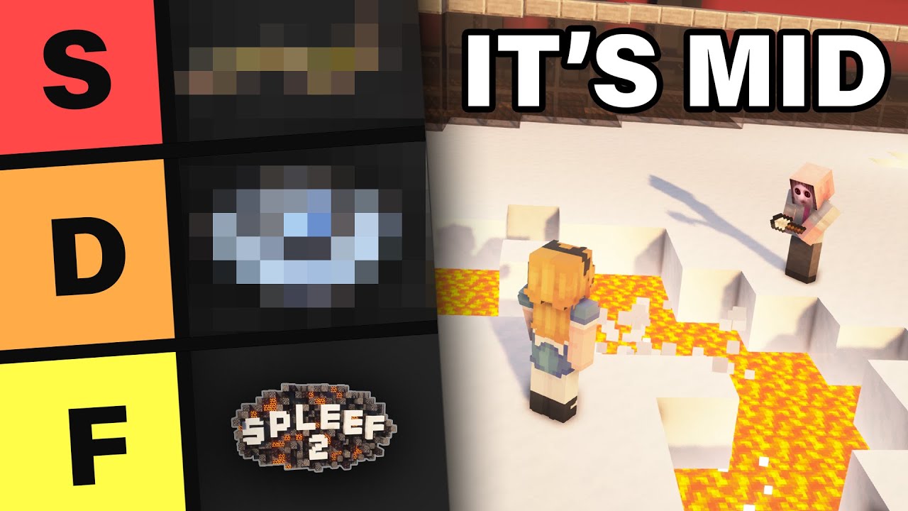 The ULTIMATE Minecraft Minigame Tier List