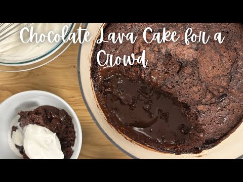 Chocolate Lava Cake for a Crowd | Cook It In Your Dutch Oven by America's Test Kitchen
