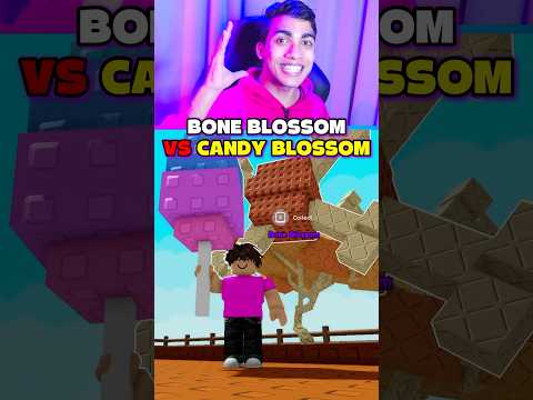 BONE BLOSSOM VS CANDY BLOSSOM GROW A GARDEN 🫨