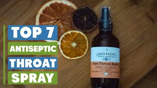 Best Antiseptic Throat Spray: Top Picks for Sore Throat Relief