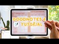 Goodnotes 6 Tutorial | Beginners Guide with Free Monthly Planner