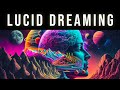 Enter REM Sleep Cycle & Control Your Dreams | Lucid Dreaming Black Screen Binaural Beats Sleep Music