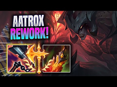 KOREAN CHALLENGER TRIES AATROX WITH NEW REWORK! - Korean Challenger Plays Aatrox TOP vs Riven!