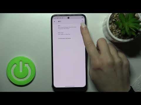 How to Enable/Disable NFC on MOTOROLA MOTO G31 - Activate Secure Contactless Payments