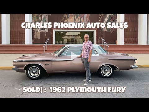 Charles Phoenix JOYRIDE - SOLD! : 1962 Plymouth Fury