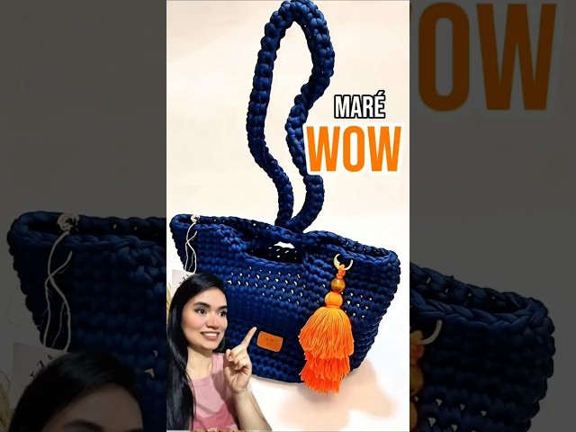 Vídeo relacionado con Superdry Bolso de mano para mujer City con aspecto de ganchillo, Natural/Azul Marino Oscuro, talla única