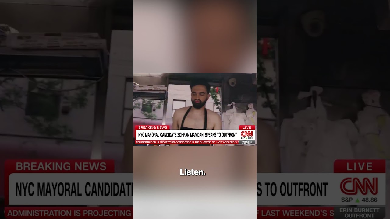 Cringeworthy moment: NYC mayoral candidate Zohran Mamdani’s rap video played during live interview