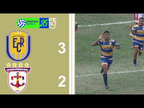 CARIOCA SÉRIE C PROFISSIONAL (2025) -TAÇA WALDIR AMARAL - 12ª ROD. - EC RESENDE 3X2 BÚZIOS