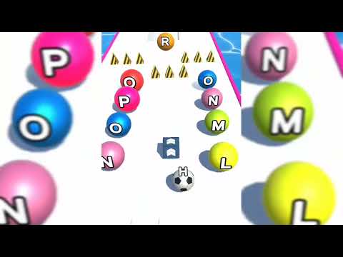 AZ Merge Race 2048 Ball Run Going Ball Game Color