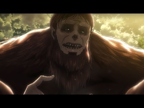 Attack on Titan | Beast Titan first appearance & Mike Zacharias death (ENGLISH DUB)