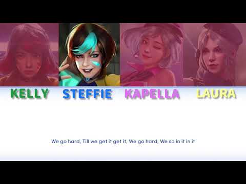 How would FREE FIRE female characters sing 'Pop/Star' by KDA lyrics [Color Coded]  | STEFFIE