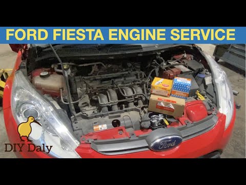 Ford Fiesta engine service 1.25 / 1.4 / 1.6 zetec