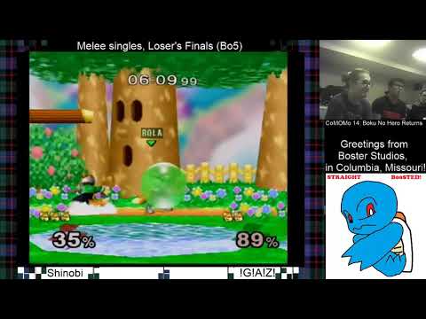 CoMOMo 14   Melee Singles Grand Finals   Shinobi(L)(1) vs BobbyFrizz(4)