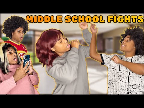 Middle School Fights Be Like 😂 (Full Movie)
