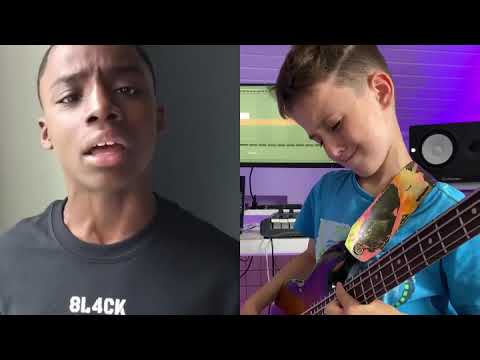 AronTheBassist (9yrs) x Keedron Bryant (12yrs) Song for EQUALITY (RIP George Floyd)