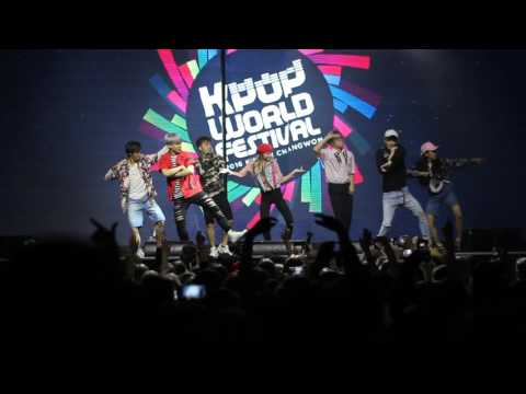K-pop world festival 2016 - NG Crew - BTS - fire cover