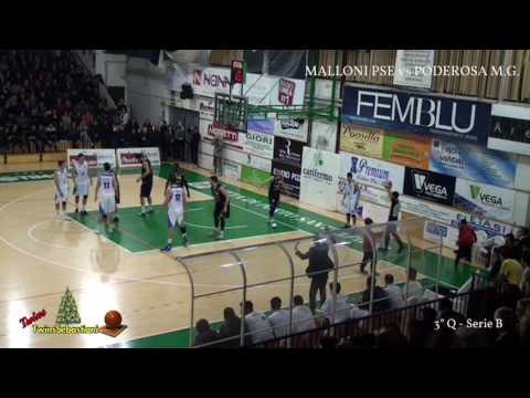3°/4°Q MALLONI P'SE vs PODEROSA MONTEGRANARO 11/12/2016 Serie B